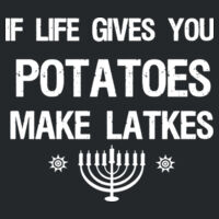 If Life Gives You Potatos - Adult Unisex Crew Sweatshirt Design