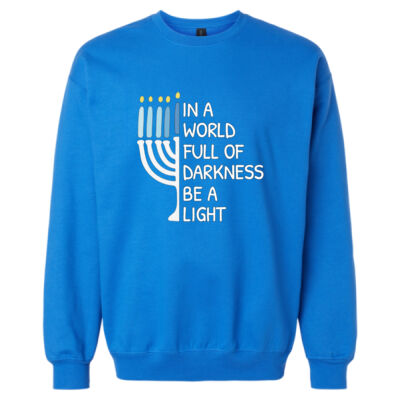In A World Full Of Darkness - Adult Unisex Crew Sweatshirt Thumbnail