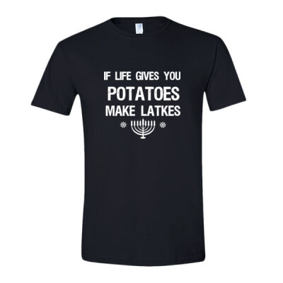 If Life Gives You Potatos - Adult Unisex T-Shirt Thumbnail